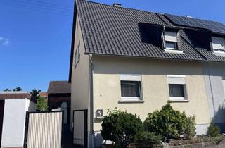 Doppelhaushälfte kaufen in 76770 Hatzenbühl, Doppelhaushälfte mit Garage, Garten und Scheune!