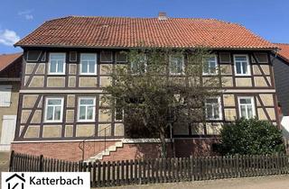Haus kaufen in 38685 Langelsheim, Solides Fachwerkhaus mit Scheune und großem Grundstück in Bredelem