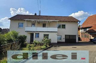 Haus kaufen in 75217 Birkenfeld, **Birkenfeld-Gräfenhausen**2-FH mit Scheune, großer Einfahrt, imposanter Außenanlage und Garten**