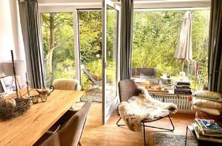 Reihenhaus kaufen in Düsterntwiete, 22549 Osdorf, Ruhig wohnen, gut angebunden: Familienfreundliches Endreihenhaus mit Garten in Blankenese.