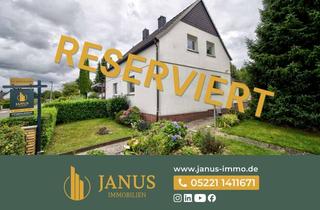 Doppelhaushälfte kaufen in 32051 Herford, Charmante Doppelhaushälfte mit großem Grundstück und viel Gestaltungsspielraum