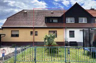 Haus kaufen in Glück-Auf-Siedlung 7D, 01987 Schwarzheide, Bezugsfrei & zügig verfügbar - Haus mit Garage, Werkstatt und Nebengelaß