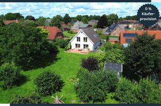 Einfamilienhaus kaufen in 24613 Aukrug, Ihr Naturparadies: Stilvolles Einfamilienhaus mit unverbaubarem Blick ins Grüne in Aukrug-Böken