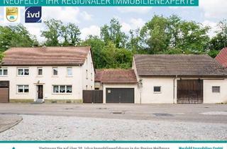 Haus kaufen in 74861 Neudenau, Charmantes Anwesen in Neudenau – Wohnhaus mit weitläufigem Grundstück und Nebengebäuden