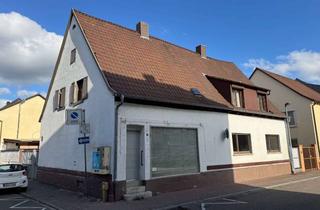 Haus kaufen in Hirschstraße, 68766 Hockenheim, Charmantes Wohn- und Geschäftshaus mit 4 Einheiten und viel Potenzial im Herzen von Hockenheim