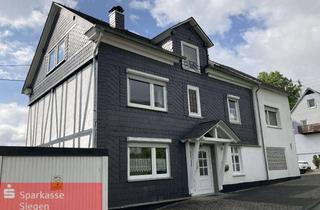 Haus kaufen in 57258 Freudenberg, Außergewöhnliches Wohnhaus mit Gewerbeanteil in zentraler Lage von Freudenberg-Oberholzklau