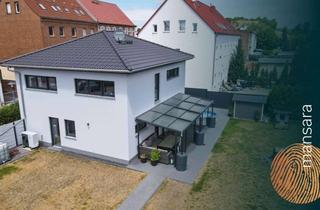 Villa kaufen in 39418 Staßfurt, Stadtvilla aus 2022 mit großzügigem Grundstück & zusätzlichem Bauplatz für Mehrgenerationenwohnen