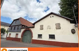 Haus kaufen in 55450 Langenlonsheim, Investitionsfreudige aufgepasst: denkmalgeschützes Weingut mit zusätzlicher Bebauungsmöglichkeit!