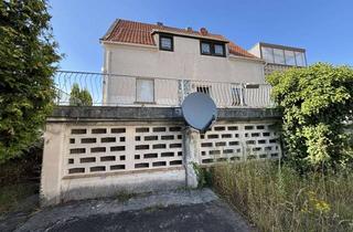 Haus kaufen in 63814 Mainaschaff, SANIERUNGSBEDÜRFTIGES 1-2 FAMILIENH. - TERRASSE, GARTEN + GARAGE IN SEHR GUTER LAGE VON MAINASCHAFF