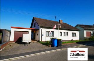 Haus kaufen in 74855 Haßmersheim, Wohnen auf einer Ebene – Großzügiges Wohnhaus mit Einliegerwohnung, Ausbaureserve und Garten