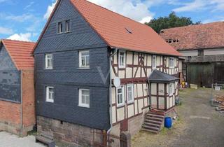 Haus kaufen in 35085 Ebsdorfergrund, Historisches Einzeldenkmal mit großem Garten – Raum für Visionen