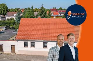 Doppelhaushälfte kaufen in 39418 Neundorf, Doppelhaushälfte mit Platz für Ideen, Erweiterungspotenzial und schönem Grundstück in Neundorf