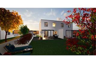 Doppelhaushälfte kaufen in Mühlenring 52A, 38554 Weyhausen, Neubau: Doppelhaushälfte (Energieeffizienzhaus 55) | 238 m² Garten | Terrasse | Stellplatz