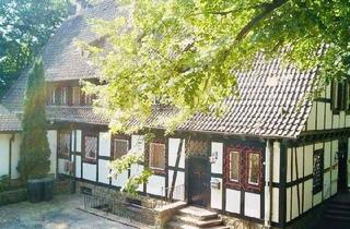 Villa kaufen in 32257 Bünde, Stilvolle Fachwerkvilla mit traumhafter Aussicht auf einem parkähnlichen Grundstück!