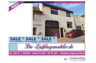 Haus kaufen in 99991 Großengottern, Provisionsfrei! Malern, Einziehen, Wohlfühlen - 5 Zimmer, Küche, Bad, Speisekammer, Garage, Büro