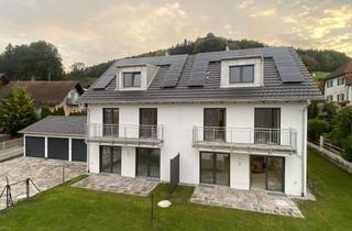 Haus mieten in 82383 Hohenpeißenberg, Vier charmante Doppelhaushälfte mit Garten und Bergblick in Hohenpeißenberg