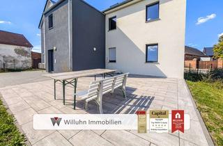 Haus mieten in Krostitzer Straße, 04509 Schönwölkau, Zweifamilienhaus | Hochwertig saniert | Garten, Terasse, Tageslichtbad & Fußbodenheizung!