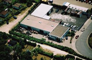 Gewerbeimmobilie kaufen in 90571 Schwaig, Repräsentative Gewerbeeinheit mit Büros und großen Lager- /Produktionhallen in Schwaig/ Nürnberg