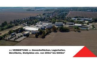 Büro zu mieten in Mutzschener Bahnhofstraße 77, 04668 Mutzschen, ++ VERMIETUNG ++ Gewerbeflächen, Lagerhallen, Bürofläche, Stellplätze etc. von 200m² bis 6000m²