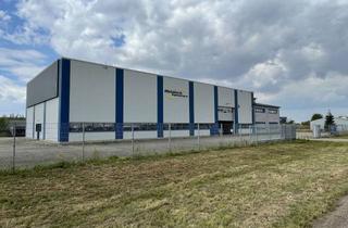 Gewerbeimmobilie kaufen in Carlsfelder Str., 06188 Landsberg, Moderne Hallen- und Büroflächen im Gewerbegebiet Landsberg