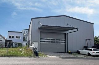 Gewerbeimmobilie kaufen in 68623 Lampertheim, Moderne Halle mit Werkstatt samt Büro und Wohnung in verkehrsgünstiger Lage mit Baureserve
