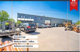 Gewerbeimmobilie kaufen in 50169 Kerpen, Wohnen und Büros flexibel teilbar ||ca. 390 m² Lagerhalle mit 3 Toren