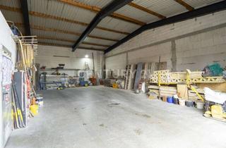 Gewerbeimmobilie mieten in 68809 Neulußheim, Vielseitige Gewerbehalle mit überdachter Freifläche & großer Hoffläche