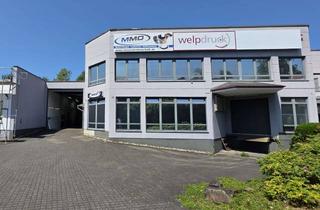 Büro zu mieten in Dorfstraße 30, 51674 Wiehl, Produktions-/Lagerhalle (EG) mit Bürotrakt und Anlieferung - direkt an der A4