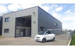Gewerbeimmobilie kaufen in Willy Rüsch Strasse 22, 71394 Kernen, Neuwertige Lagerhalle, 355 m², mit Bürofläche, 12 Stellplätze davon 3 im Carport, in Rommelshausen