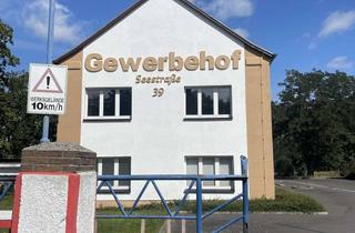 Gewerbeimmobilie mieten in Seestr. 39, 16866 Kyritz, Objekt 7.1 - Werkstatt-/Lagerfläche mit 200 m² zu vermieten!
