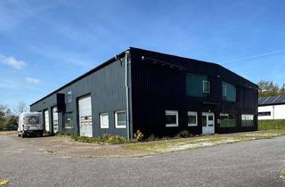 Gewerbeimmobilie mieten in 24857 Fahrdorf, Halle mit großzügiger Außenfläche im Gewerbegebiet Bremland