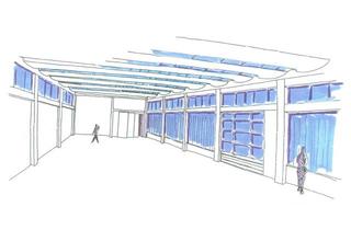 Gewerbeimmobilie mieten in Tempelhofer Weg 101, 12347 Britz, Produktionshalle / Werkstatt mit 865m² (EG) im Handwerker- und Gewerbehof Neukölln