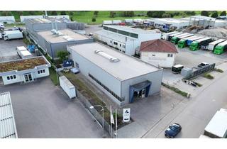 Büro zu mieten in Postweg 17, 73084 Salach, Gewerbehalle mit Büro, Sozialräumen und Freifläche