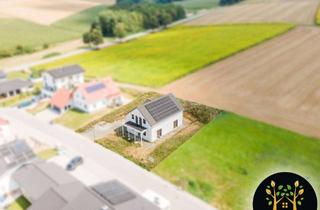 Anlageobjekt in 84082 Laberweinting, Fast bezugsfertig! Zweifamilienhaus „Saphira“ mit Loft-Architektur und flexiblen Wohnideen