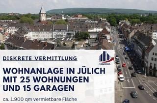 Anlageobjekt in 52428 Jülich, Solide Wohnanlage mit 25 Wohnungen und 15 Garagen