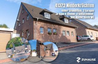 Anlageobjekt in 41372 Niederkrüchten, Zwei Häuser, ein Paket: Sorgenfrei investieren in Niederkrüchten.