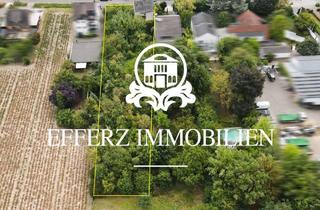 Grundstück zu kaufen in 50321 Brühl, Großzügiges, naturbelassenes Grundstück mit Altbestand und viel Gestaltungspotenzial!