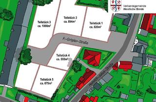 Grundstück zu kaufen in F.-Gröpler-Straße, 39397 Gröningen, Baugrundstücke im historischen Stadtkern von Gröningen – auch für Mehrfamilienhaus geeignet