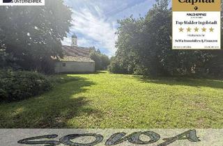 Grundstück zu kaufen in 86666 Burgheim, Großzügies Baugrundstück in Burgheim (Zentrum) ohne Bauzwang - Ein Objekt von SOWA Immobilien & F...