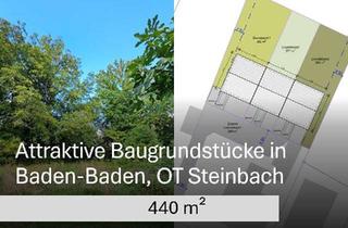Grundstück zu kaufen in 76534 Steinbach, Ihr Baugrundstück mit 440 m² in Baden-Baden Steinbach – perfekt für Ihr Traum-Reihenendhaus