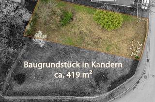 Grundstück zu kaufen in 79400 Kandern, Grundstück mit freiem Blick über das Kandertal