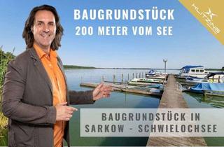 Grundstück zu kaufen in 15848 Friedland, PROVISIONSFREI - 1200m² Baugrundstück in Sarkow am Schwielochsee ca. 200 Meter vom See