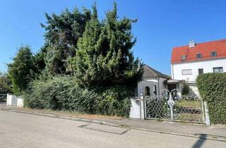 Grundstück zu kaufen in 85221 Dachau, Brück Immobilien - ca. 302 m² Baugrund mit Altbestand in ruhiger Wohnlage
