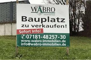 Grundstück zu kaufen in 73614 Schorndorf, *Keine Kaufnebenkosten u. provisionsfrei bis 20.12.`25!* DHH-Bauplatz sichern!** Sep. großer Garten