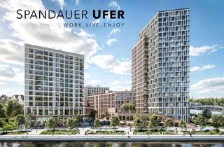 Gewerbeimmobilie mieten in Klosterstraße 38, 13581 Spandau, SPANDAUER UFER – Waterfront Offices mit spektakulärem Ausblick & urbanem Quartiersflair