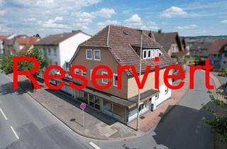 Gewerbeimmobilie kaufen in Bahnhofstraße, 37688 Beverungen, Einfamilienhaus mit renovierter Gewerbeeinheit in Beverungen
