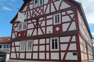 Immobilie mieten in Hauptstraße, 63796 Kahl am Main, Möblierte Apartments Nähe Hanau - in Kahl am Main. Vollausgestattet & saniert im historischen Haus.