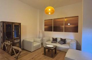 Immobilie mieten in Heinersdorfer Straße 34, 13086 Weißensee, Stilvolle 1-Zimmer-Altbauwohnung mit Terrasse & Garten – möbliert, befristet.