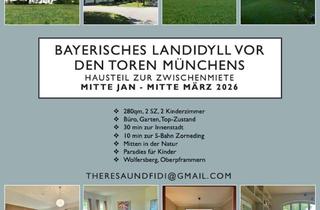 Immobilie mieten in Wolfersberg, 85667 Oberpframmern, Wolfersberg, Oberpframmern furnished