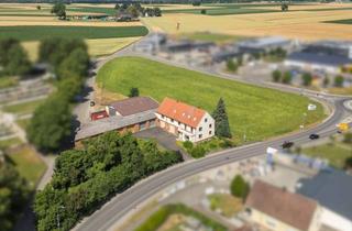 Lager kaufen in 88487 Mietingen, Wohnen, Arbeiten und erweitern! Großzügiges Anwesen mit Wohnhaus, Hallen und Erweiterungspotential